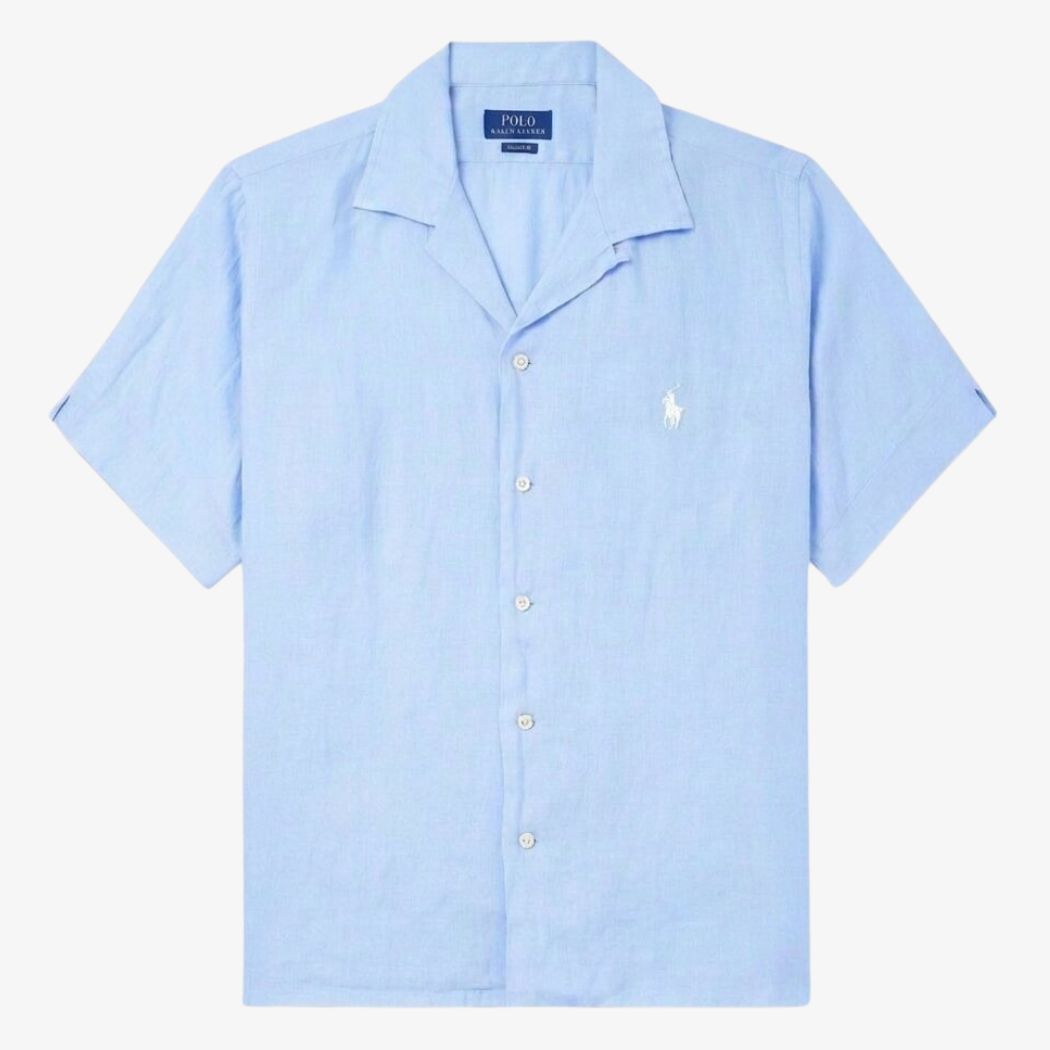 Ralph Lauren Linen/Remi Cuban Shirt, Sky
