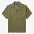 Ralph Lauren Linen/Remi Cuban Shirt, Olive