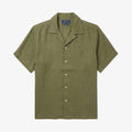 Ralph Lauren Linen/Remi Cuban Shirt, Olive