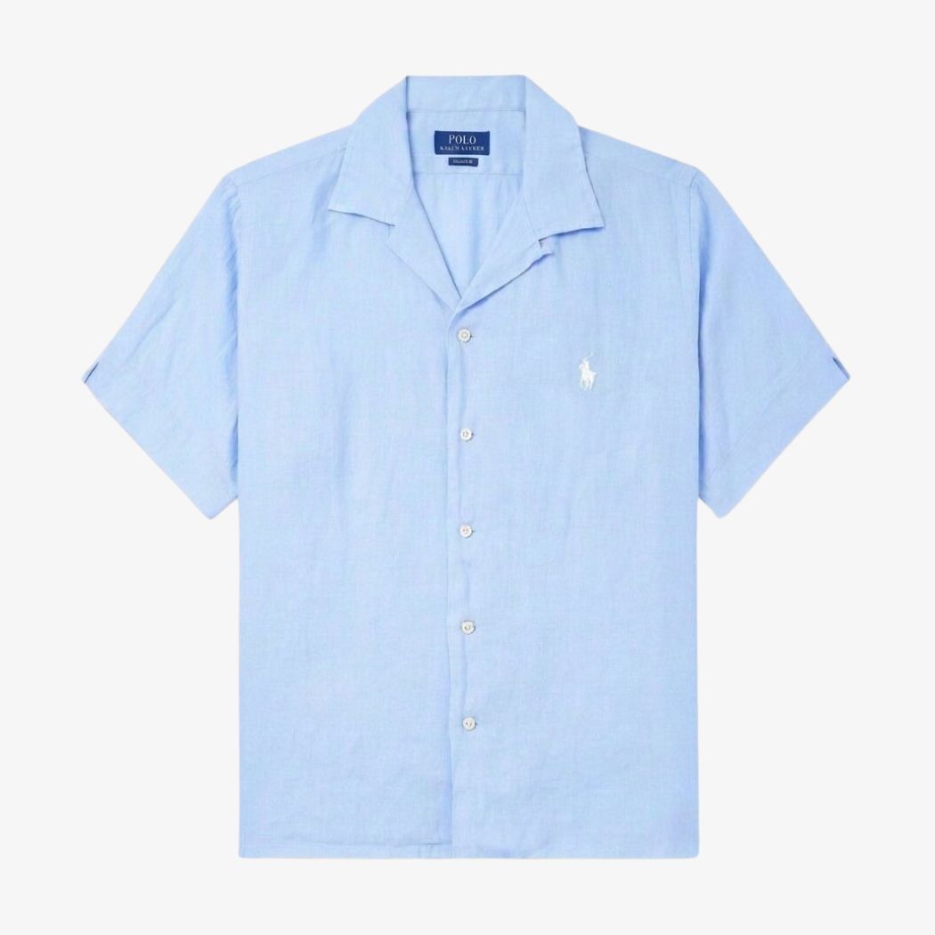 Ralph Lauren Linen/Remi Cuban Shirt, Sky