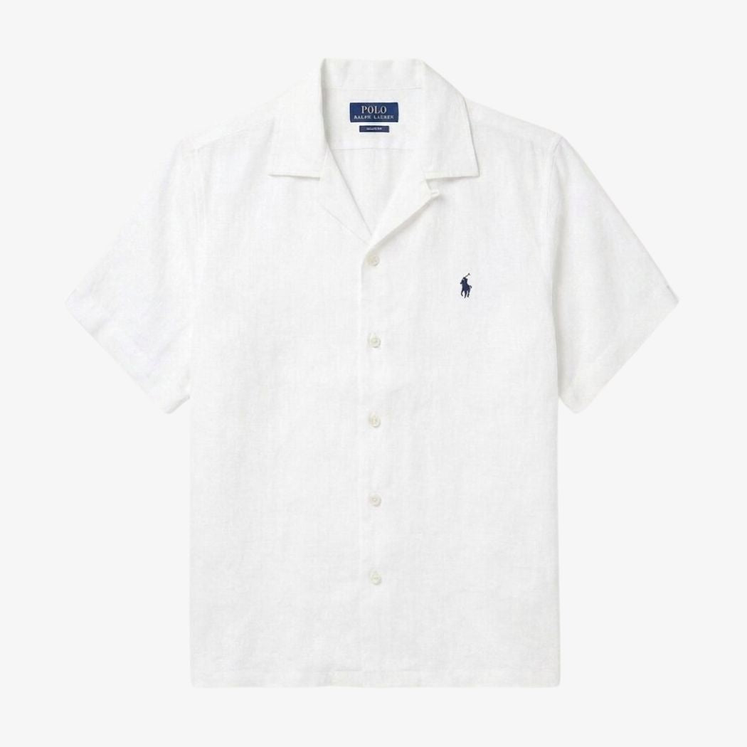 Ralph Lauren Linen/Remi Cuban Shirt, White