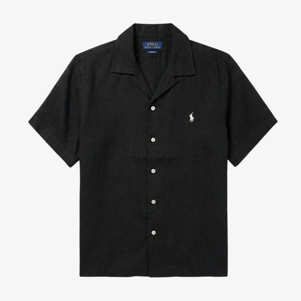 Ralph Lauren Linen/Remi Cuban Shirt, Black