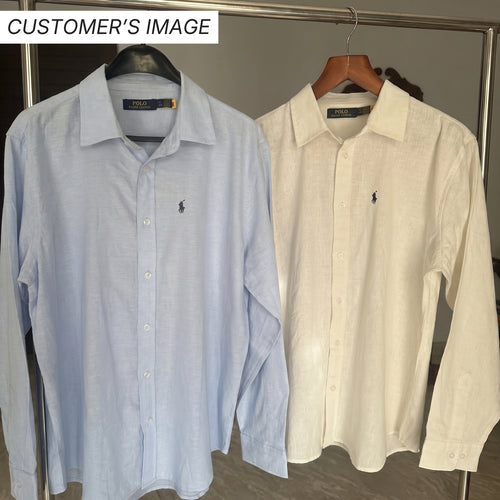 Ralph Lauren Linen/Remi Blend Shirt, Sky
