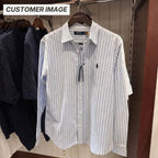 Ralph Lauren Linen/Remi Blend Vintage Shirt, Strip