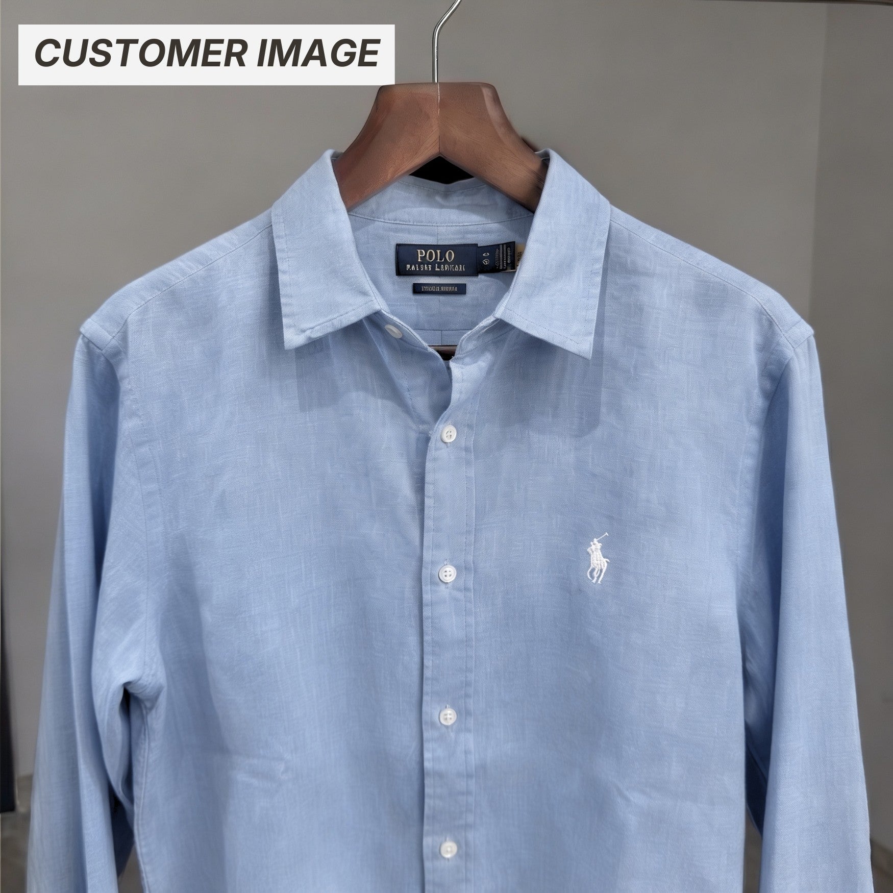Ralph Lauren Linen/Remi Blend Shirt, Blue