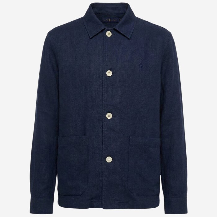 Ralph Lauren Linen/Remi Overshirt, Navy