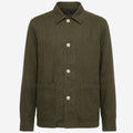Ralph Lauren Linen/Remi Overshirt, Olive