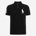 Ralph Lauren Big Pony Pique Polo, Black