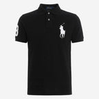 Ralph Lauren Big Pony Pique Polo, Black