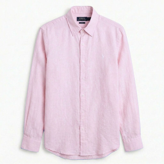 Ralph Lauren Remi/Linen Blend Vintage Shirt, Pink
