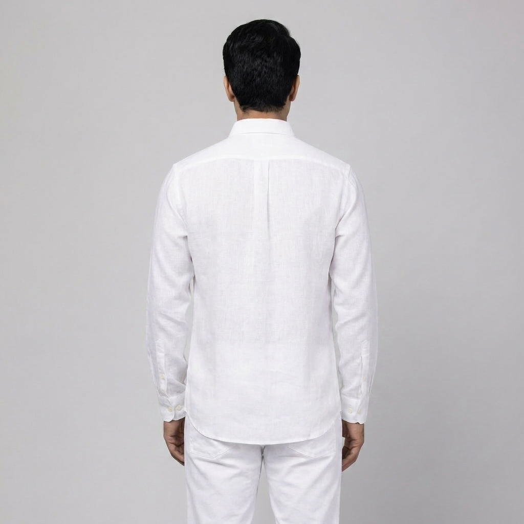 Ralph Lauren Linen/Remi Blend Shirt, White