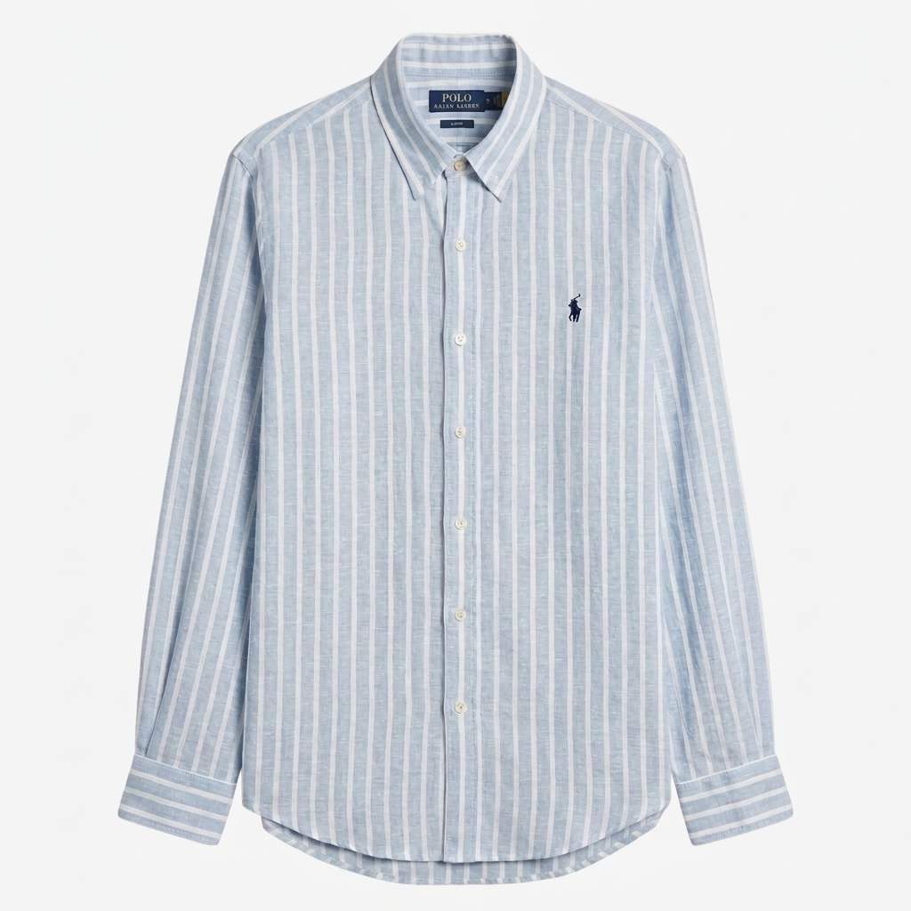 Ralph Lauren Linen/Remi Blend Vintage Shirt, Strip