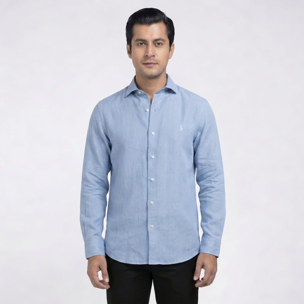 Ralph Lauren Linen/Remi Blend Shirt, Blue
