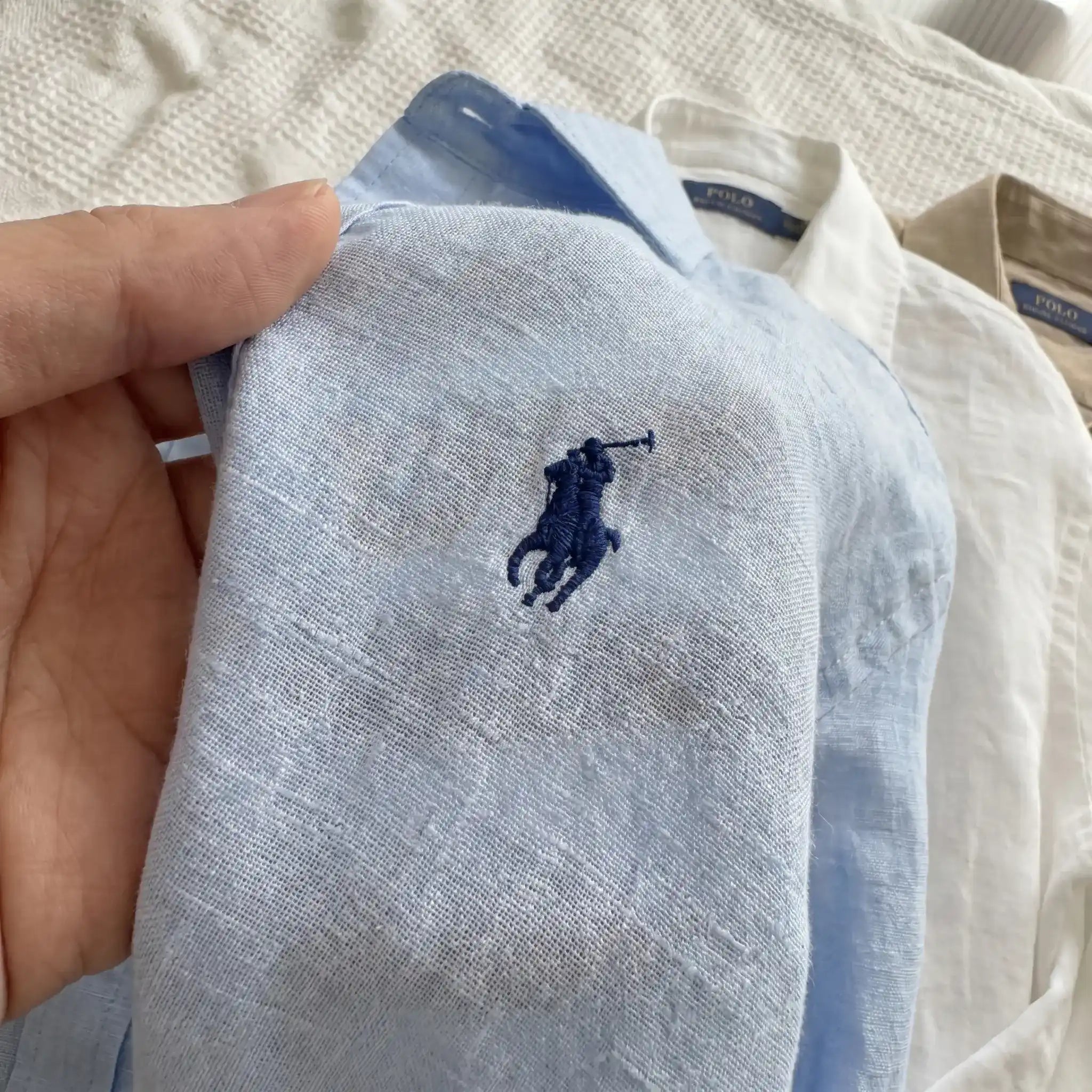 Ralph Lauren Linen/Remi Blend Shirt, Sky