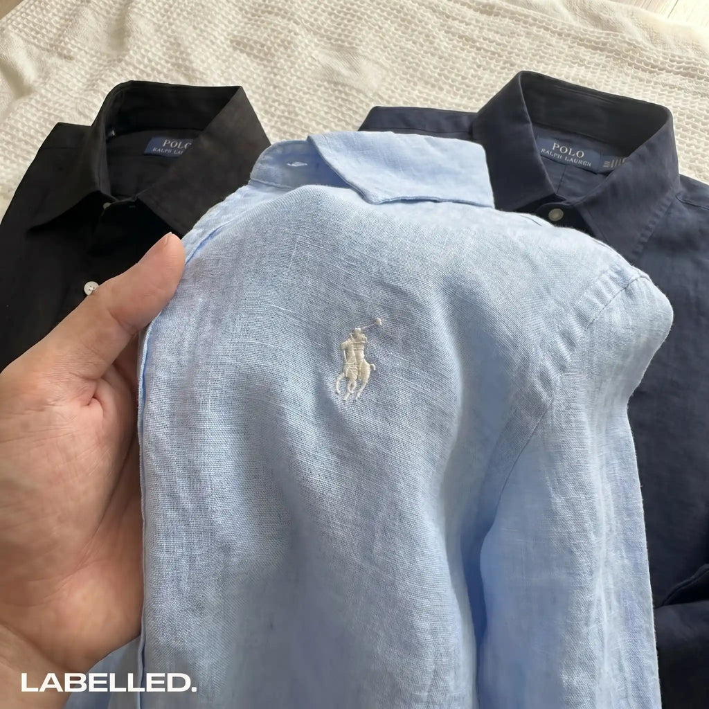 Ralph Lauren Linen/Remi Blend Shirt, Blue