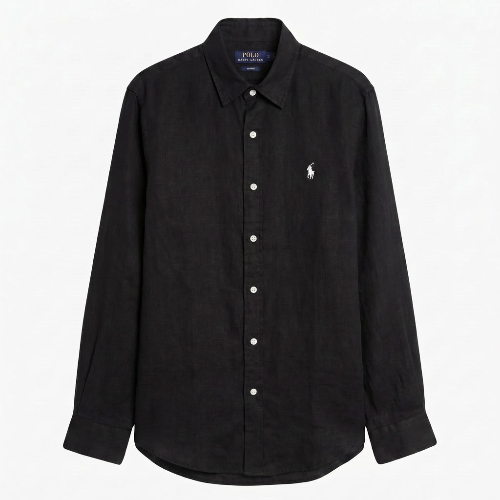 Ralph Lauren Linen/Remi Blend Vintage Shirt, Black