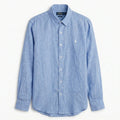 Ralph Lauren 100% French Linen Shirt, Sky