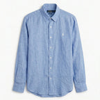 Ralph Lauren 100% French Linen Shirt, Sky