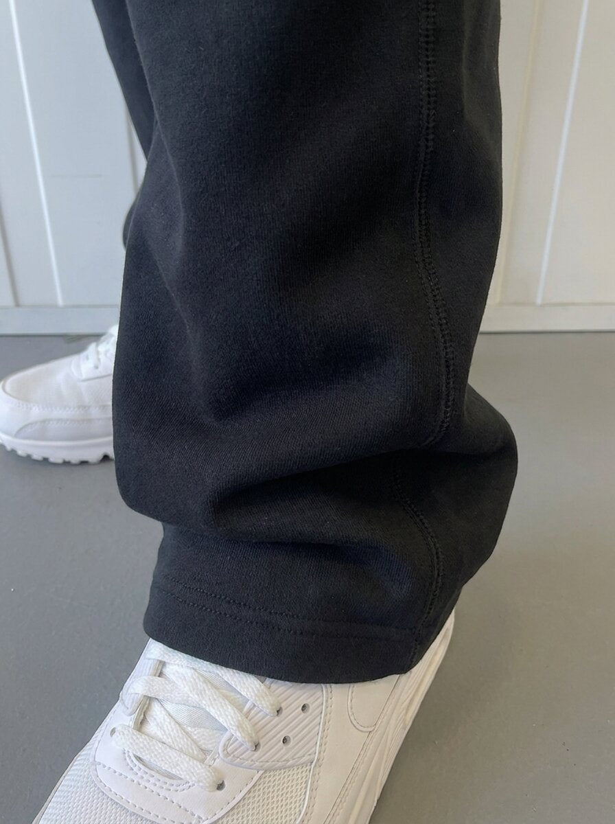 Ralph Lauren Baggy Fleece Joggers, Black