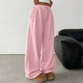 Ralph Lauren Women's Baggy Wide Leg Pants, Pink