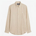 Ralph Lauren Linen/Remi Blend Vintage Shirt, Beige (Light Logo)