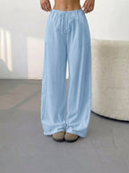 Élan Women's Wide Leg Pants, Sky