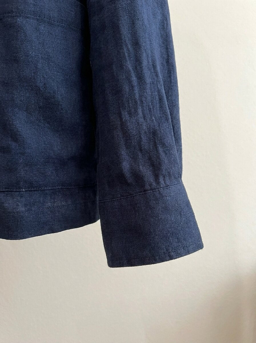 Ralph Lauren Linen/Remi Overshirt, Navy