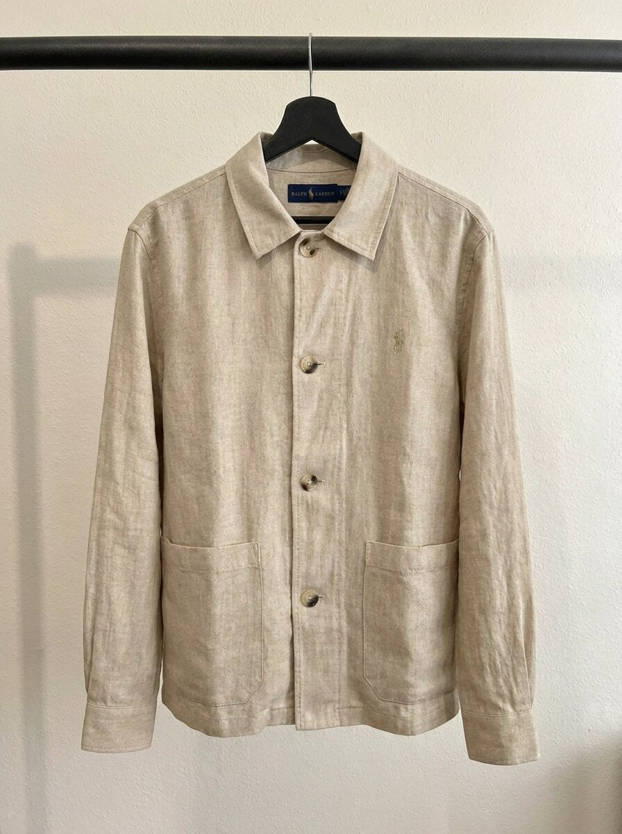 Ralph Lauren Linen/Remi Overshirt, Beige