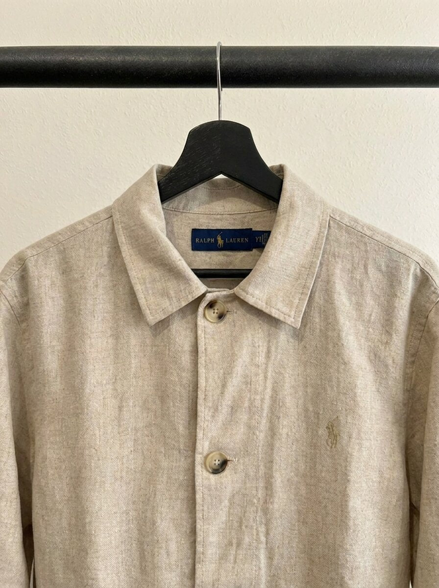Ralph Lauren Linen/Remi Overshirt, Beige