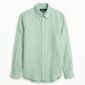 Ralph Lauren Remi/Linen Blend Vintage Shirt, Light Green