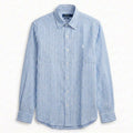 Ralph Lauren Remi/Linen Blend Vintage Shirt, Sky Striped