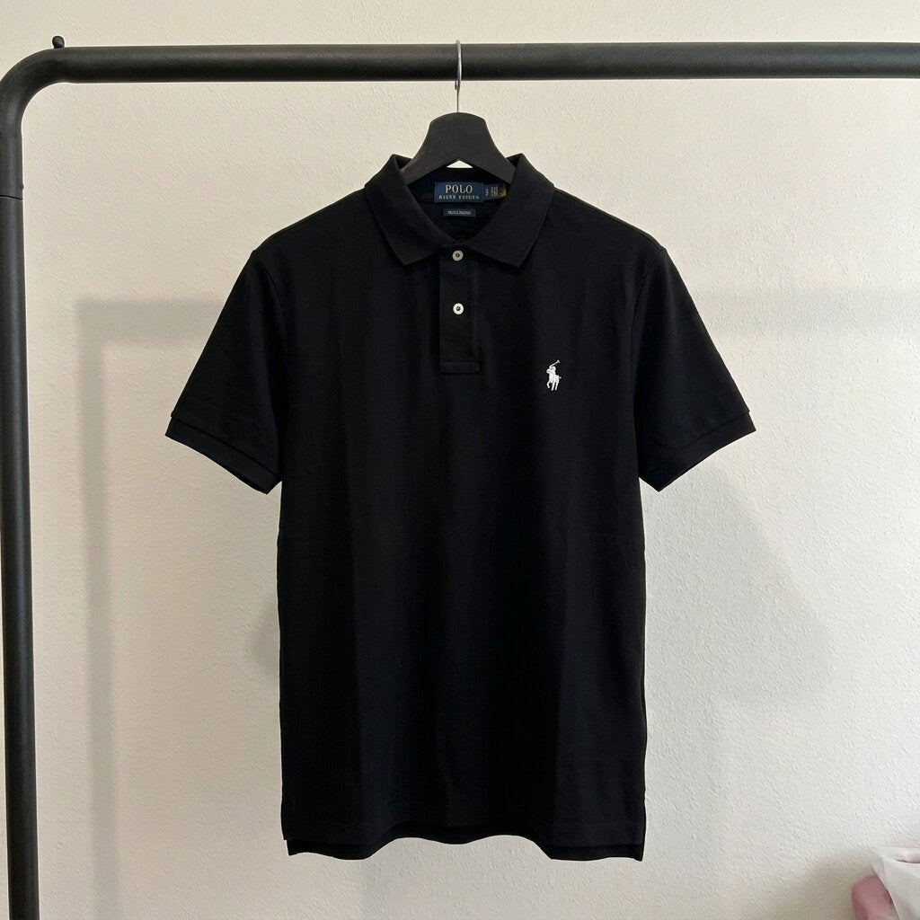 Ralph Lauren Classic Pique Polo, Black