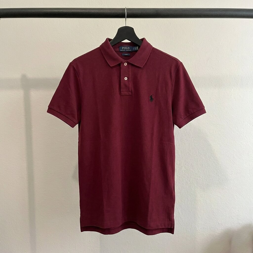 Ralph Lauren Classic Pique Polo, Maroon
