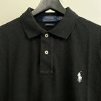 Ralph Lauren Classic Pique Polo, Black
