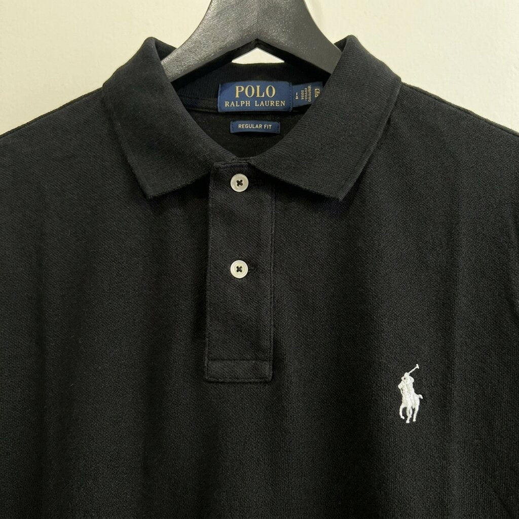 Ralph Lauren Classic Pique Polo, Black