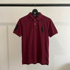 Ralph Lauren Big Pony Pique Polo, Maroon