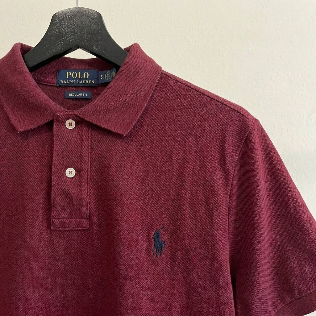 Ralph Lauren Classic Pique Polo, Maroon