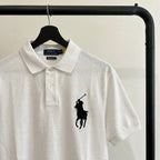 Ralph Lauren Big Pony Pique Polo, White