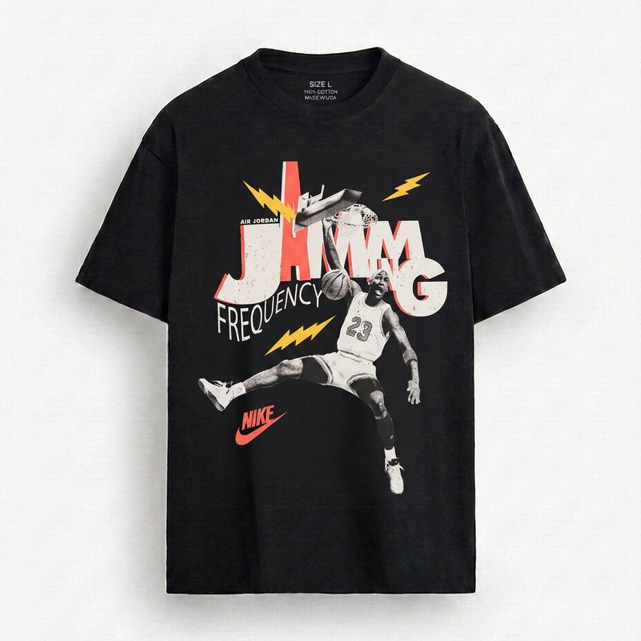 Jamming Oversized Fit Tee