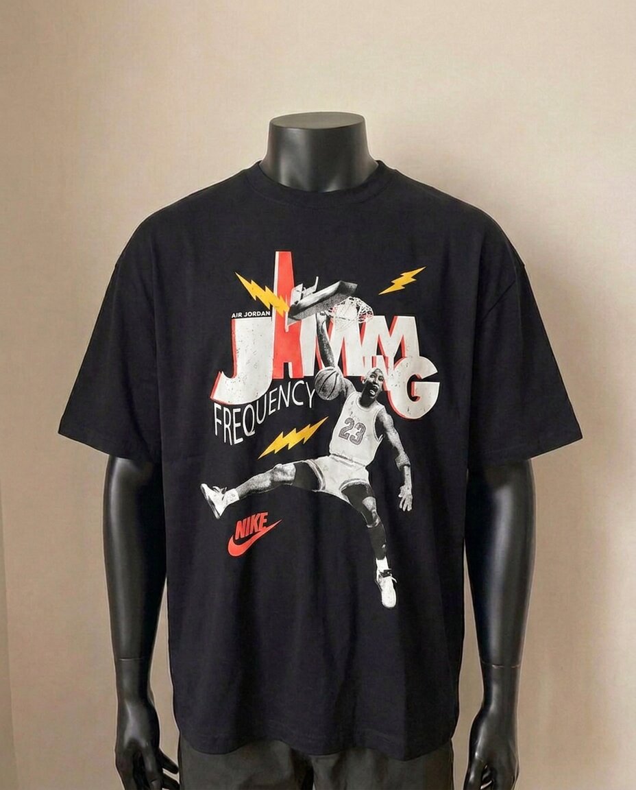 Jamming Oversized Fit Tee