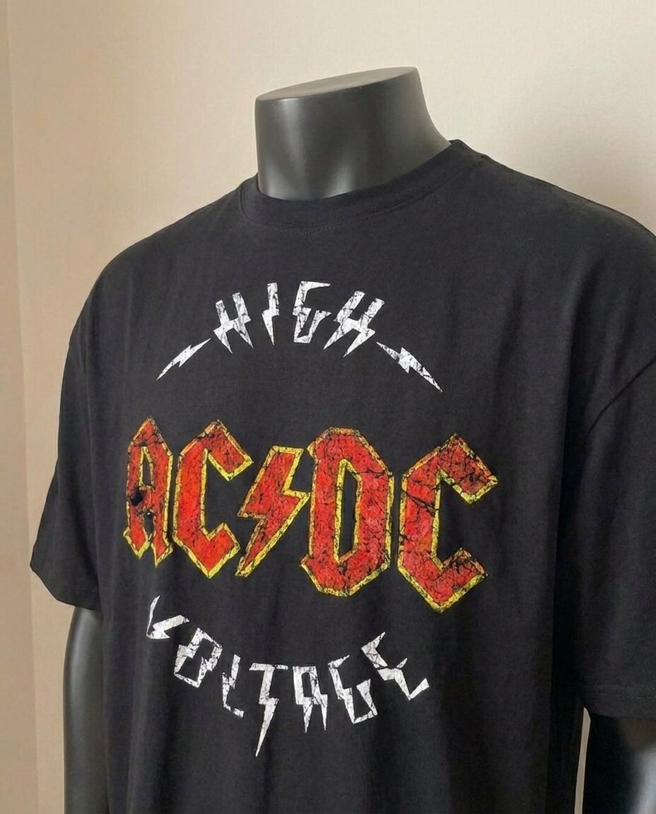 AC/DC Oversized Fit Tee