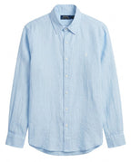 Ralph Lauren 100% French Linen Vintage Shirt, Sky