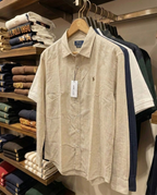 Ralph Lauren 100% French Linen Vintage Shirt, Beige