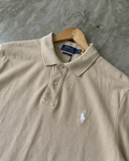 Ralph Lauren Classic Pique Polo, Beige