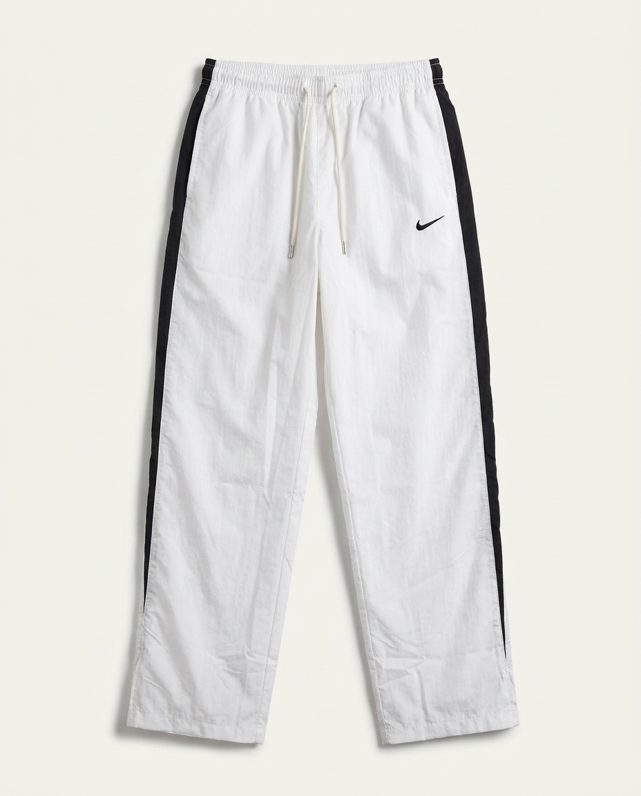 Nike Track Pants, Parachute Fabric , White