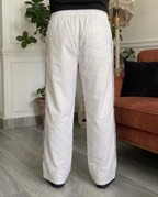Nike Track Pants, Parachute Fabric , White