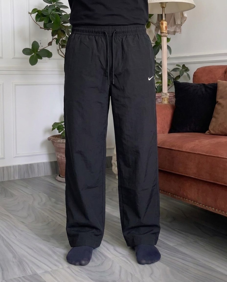 Nike Track Pants, Parachute Fabric , Black